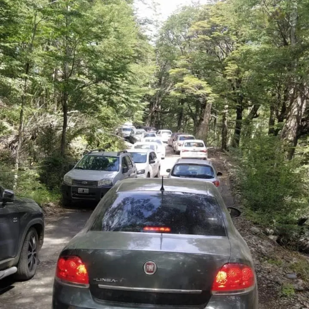 Parques Nacionales solicitó a los visitantes a no estacionar en los caminos 