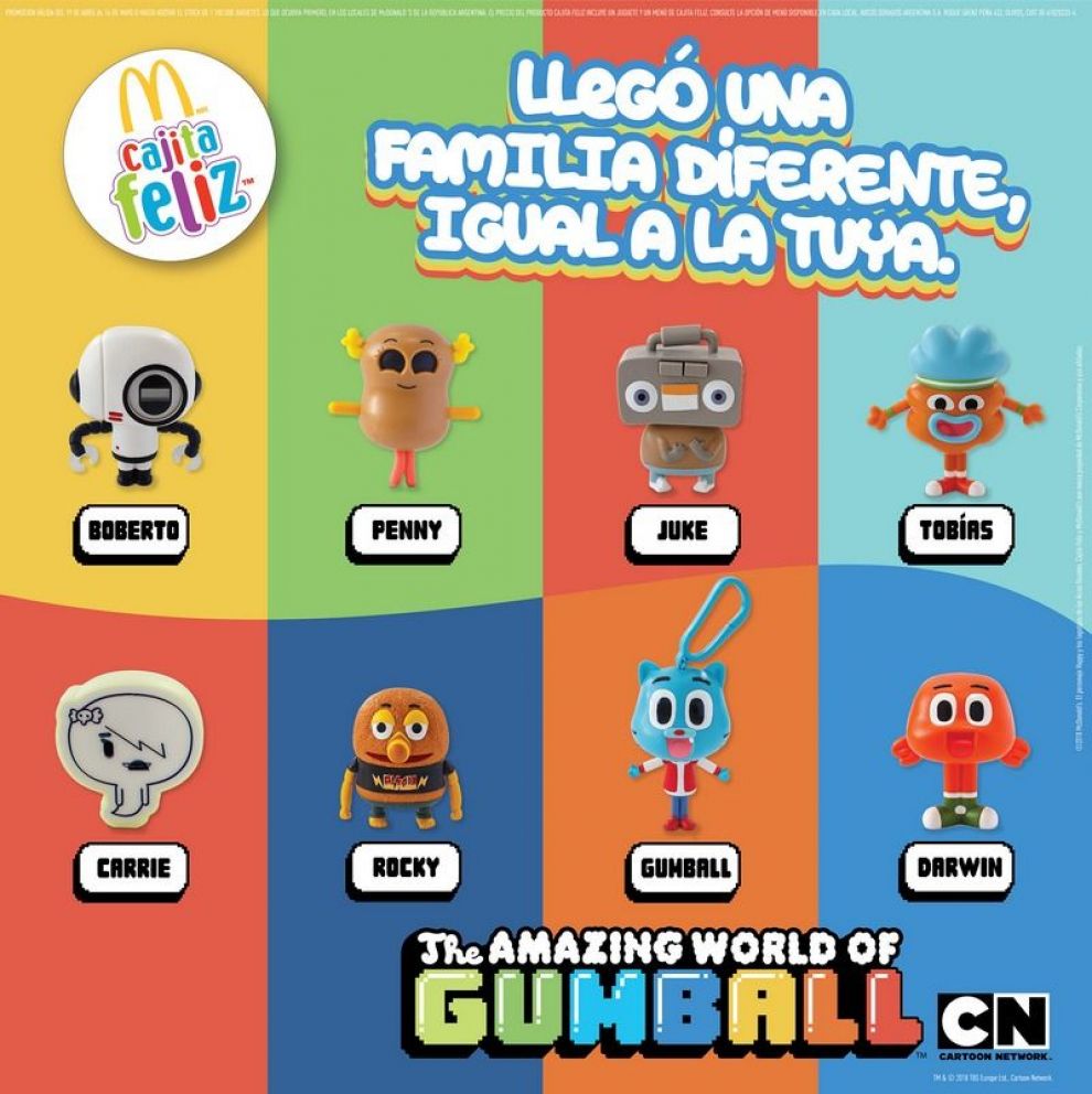 Cajita 2025 feliz gumball