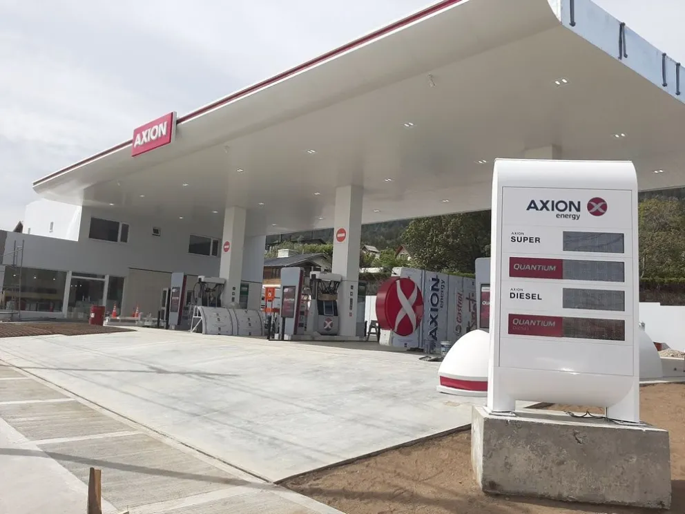 Se acerca la inauguración de la estación de servicio Axion de Pioneros y Book.