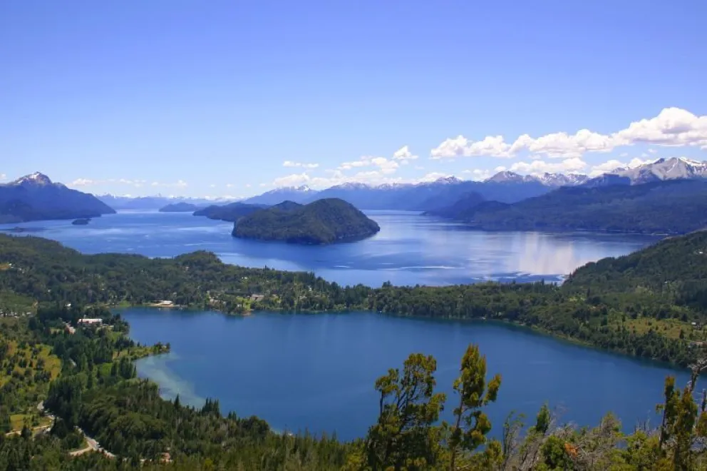 El lago Nahuel Huapi atraviesa una condición de sequía